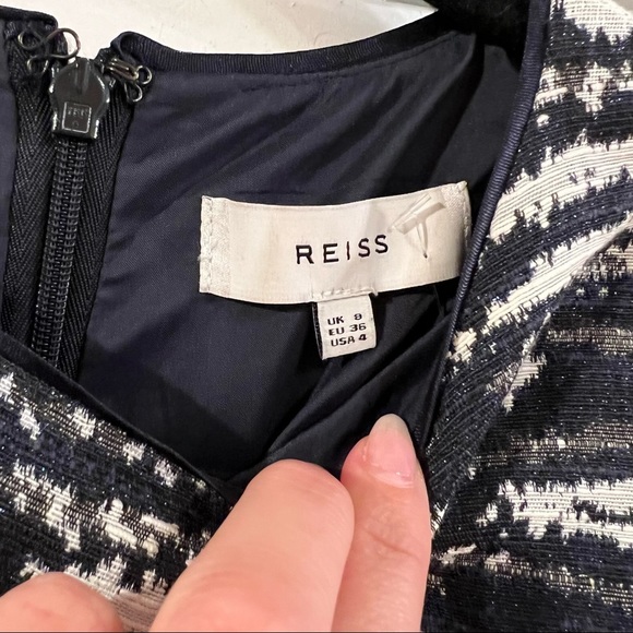 REISS Crystal Mini Dress - Picture 7 of 11